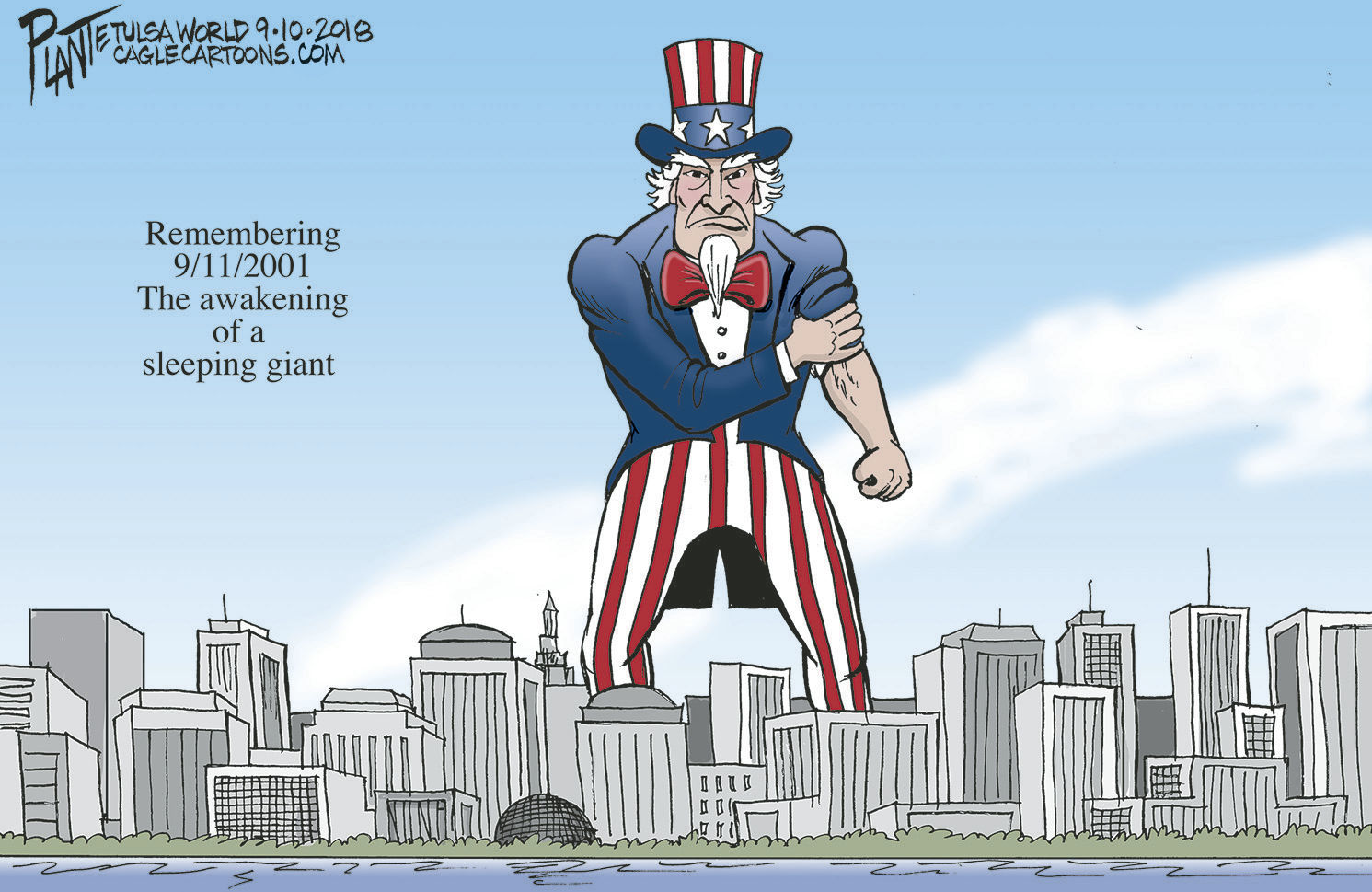 Bruce Plante Cartoon: Remembering 9/11
